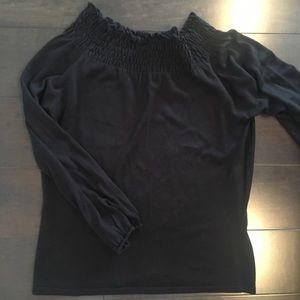 Silk banana republic sweater with beautiful neck